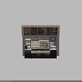 Restaurant Counter Area Featuring Menu Boards Beverage Displays Food Cases And Brick Walls