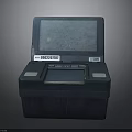 Modern Electronic Device With Digital Screen Control Panel And Input Slot