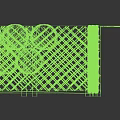 White Wire Mesh Pet Playpen With Indoor Soft Mat And Feeding Bowl