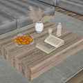 The ancient tea table 3d model