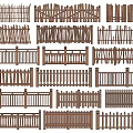 Wooden Railings With Various Designs And Different Styles For Home Garden Outdoor