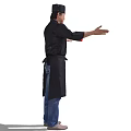 modern man 3d model