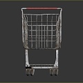 Shopping Cart Trolley Supermarket Shopping Cart Supermarket Trolley Supermarket Trolley Supermarket Trolley Supermarket 3d model