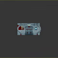 Sci-fi Corridor Sci-fi Capsule Space Capsule Hibernation Cabin Freezing Cabin Rest Cabin Rest Capsule 3d model