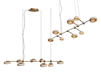 Modern Chandelier Art Chandelier Spherical Chandelier 3d model