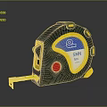 Professional Black Yellow Tape Measure with SKN Brand 5m Length Ergonomic Grip Hardware Tool