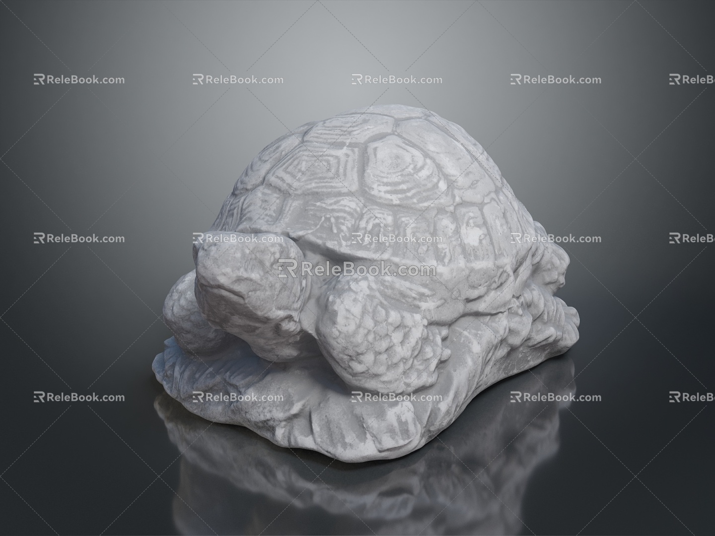 Turtle Turtle Cartoon Turtle Snapping Turtle Chickbill Turtle Reptile Cold Blooded Animal Reptile Reptile Class 3d model