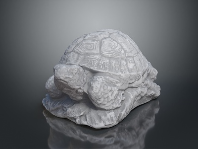 Turtle Cartoon Turtle Snapping Turtle Chickbill Turtle Reptile Cold Blooded Animal Reptile Class 3d model