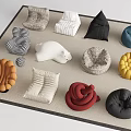 Lazy Sofa Single Sofa Casual Sofa Bean Bag Sofa Cushion 3d model