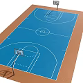 Essential Sports Equipment for Basketball Volleyball and Tennis Courts with Hoops Nets