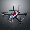 Professional Multirotor Drone With High Performance Camera Mount And Antenna System