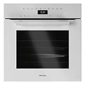 Stylish Haier Built In Ovens In Grey And White With Glass Door And Control Panel