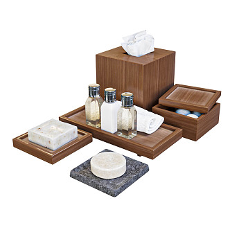 Modern Toiletries Supplies 3d model