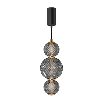 Modern minimalist chandelier 3d model