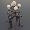 Modern Tower Robot 3d model