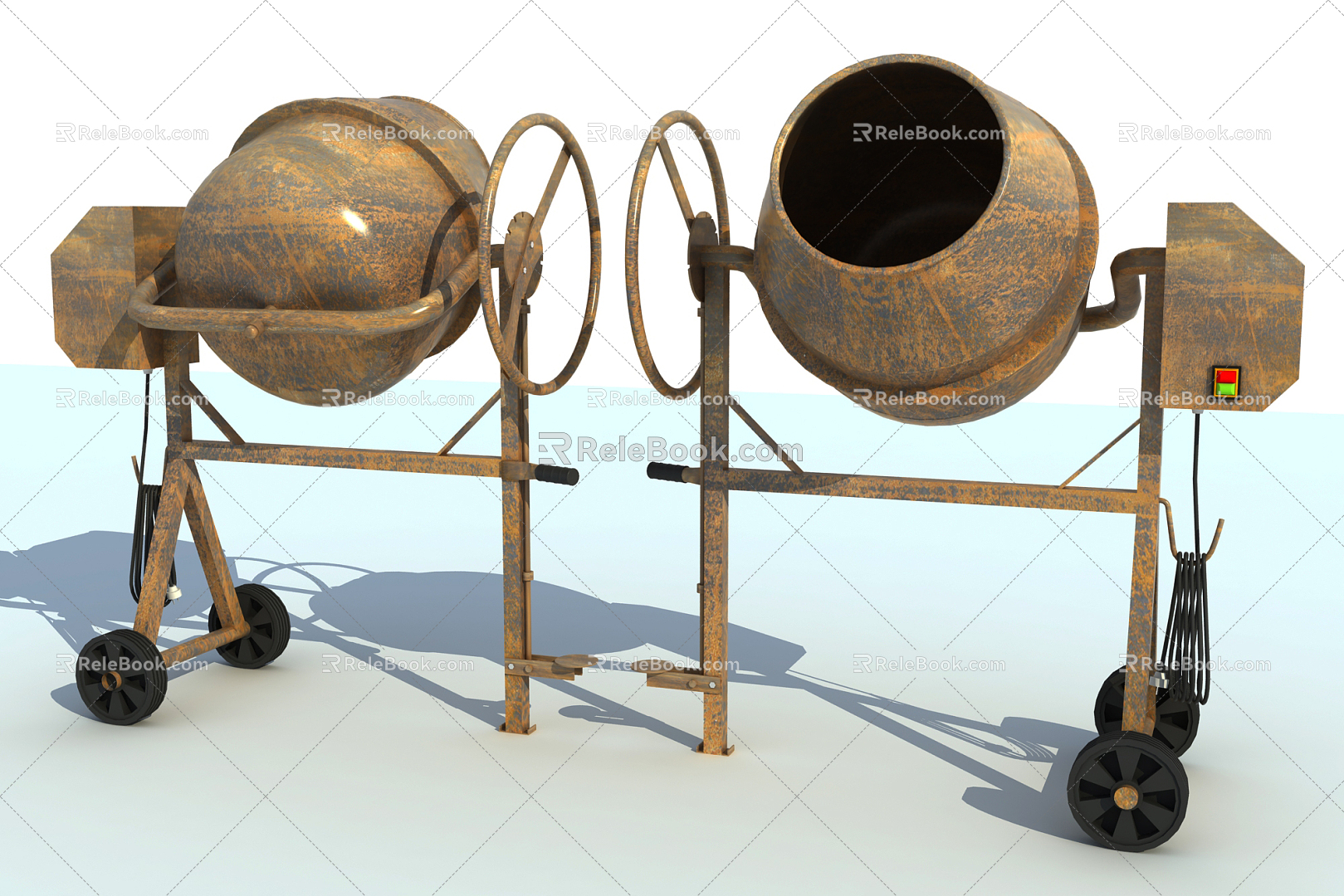 Modern Industrial Equipment 3d model