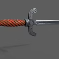 Chinese Dagger 3d model