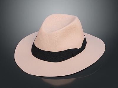 Hat Straw Hat Realistic Model Cartoon Model PBR Model Game Model 3d model