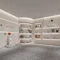 LARANIS Retail Store Interior Design With Shelves Displaying Shoes And Decorative Items