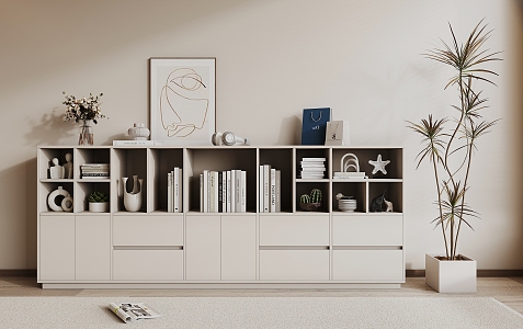 Bookcase 3d model