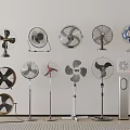 Collection of Various Air Cooler Fans with Different Designs and Styles for Home Use