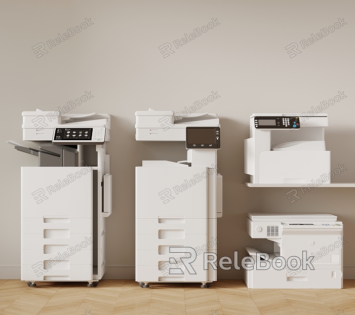 Smart printer laser printer copier color printer scanner fax machine office equipment model