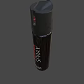 Emergency Fire Safety Equipment Pepper Spray Canister Black with Red Text