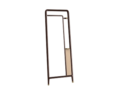 New Chinese style dressing mirror 3d model