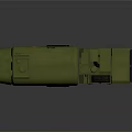 Green Military Tank Vehicle With Multiple Wheels And STANKOIL Logo