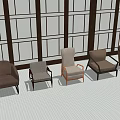 Stylish Single Sofa In Various Modern Upholstered Designs With Neutral Tones And Comfortable Backrests
