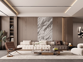 Italian Minotti sofa combination 3d model