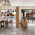 Modern Tobacco And Alcohol Store Interior With Shelves Various Products And Display Counters