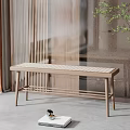 Quiet Bench 3d model