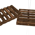 Sturdy Industrial Equipment Wooden Pallets for Warehouse Storage and Logistics