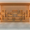 Showcase stand style booth 3d model