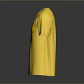 Cute Yellow Short Sleeve T-shirt With Pikachu Print For Daily Wear