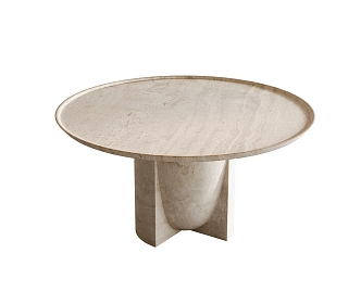 Round table 3d model