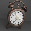 Alarm clock time 3d model