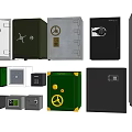 Commercial Security Safes With Various Sizes Different Designs And Durable Construction 3d model