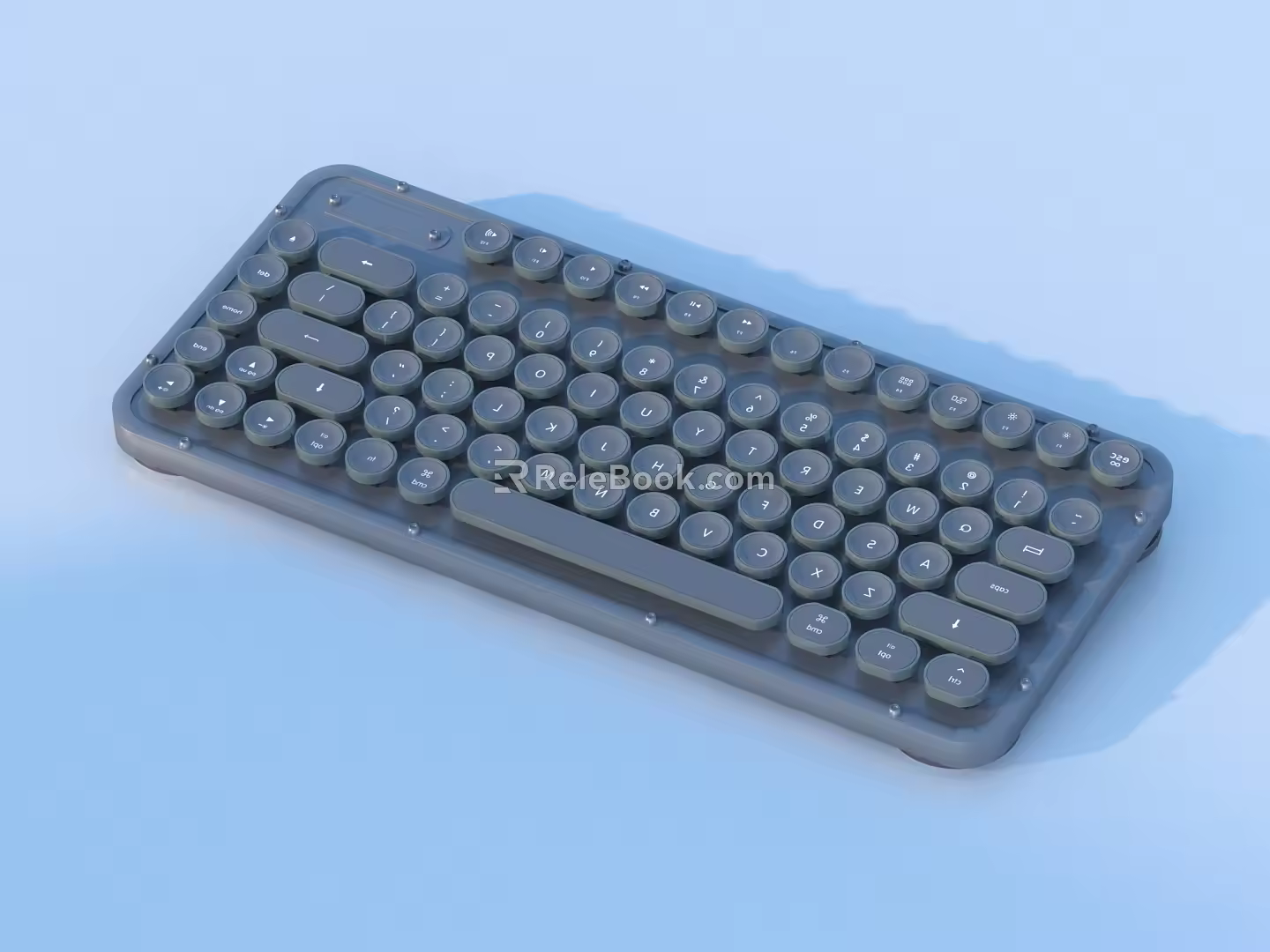 Keyboard Wireless Keyboard Computer Accessories 3d model