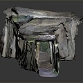 Modern Grotto Caves 3d model