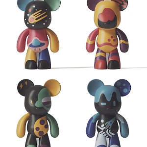 violent bear ornaments violent bear doll ornaments 3d model