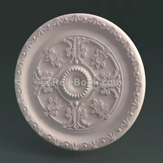 Lamp panel 3d model