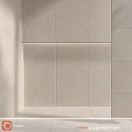 Stone Textured Tile Samples In Gray Beige Brown For Wall Floor Design 3d model