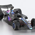 Racing Professional Racing F1 F4 Car sports car 3d model