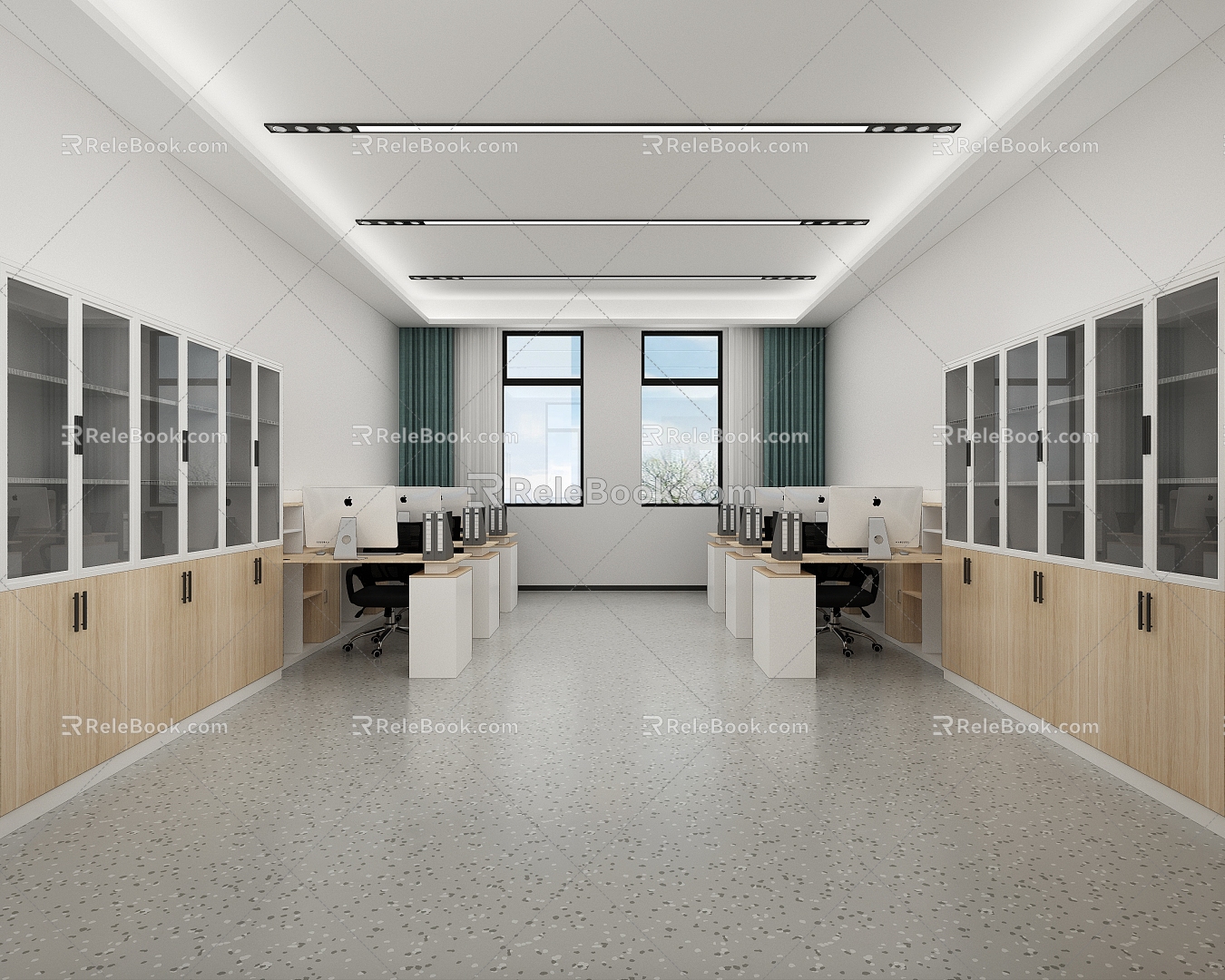 chemical laboratory office chemical preparation room classroom model