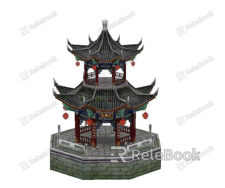 Octagonal Pavilion model