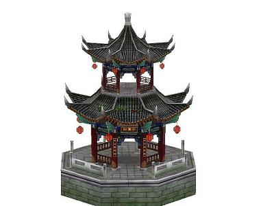 Octagonal Pavilion model