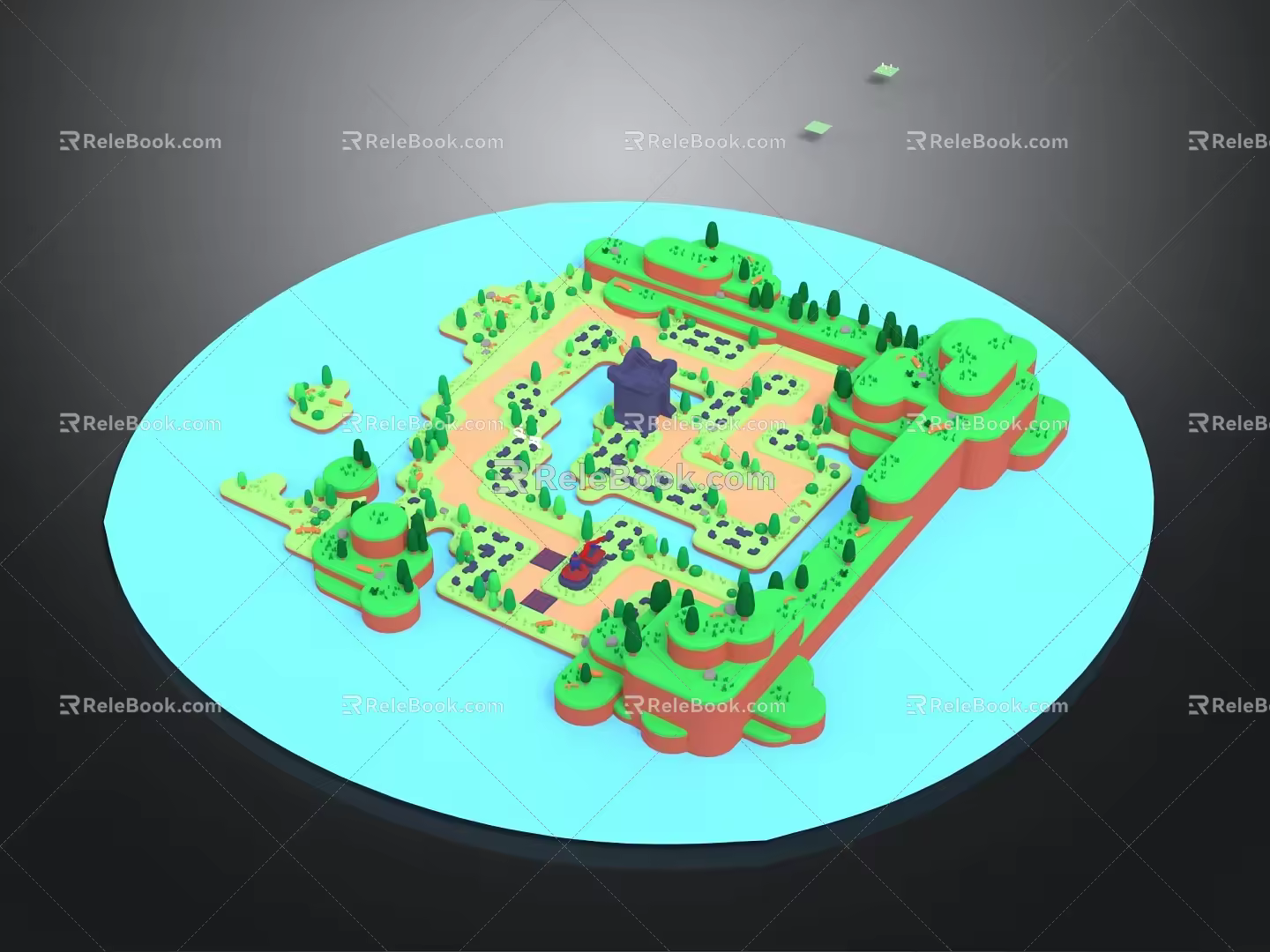 Game Environment Game Scene Fairy Tale Scene Fairy Tale Magic Scene Magic Item Fantasy Scene 3d model