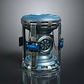 science fiction nuclear reactor science fiction item science fiction component high-tech component science fiction equipment science fiction scene 3d model